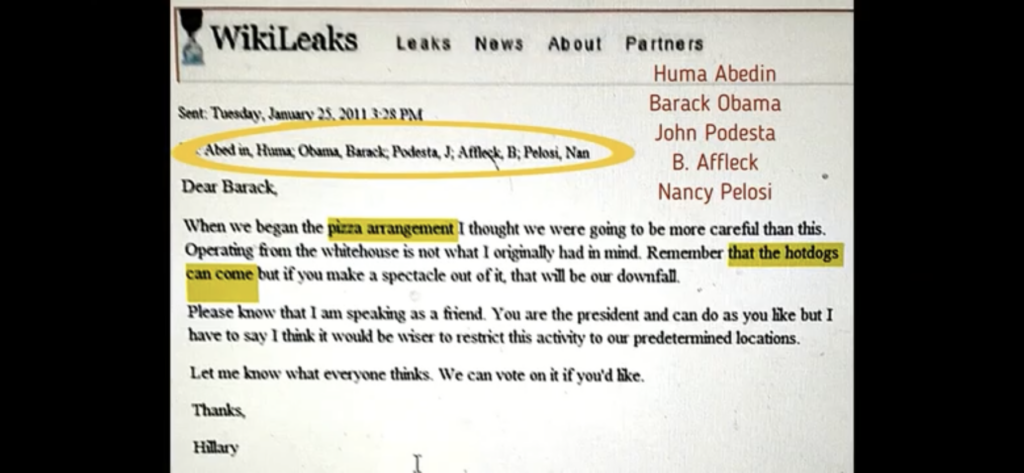 Hillary email to Obama