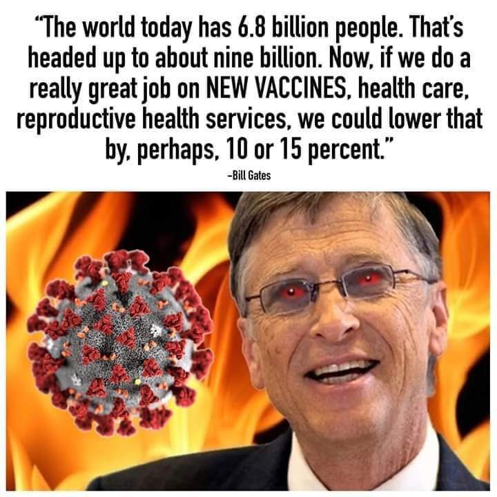Bill Gates depopulation
